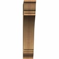 thumbnail image 6 of Ekena Millwork 5 1/2"W x 30"D x 30"H Thorton Traditional Smooth Bracket, Western Red Cedar, 6 of 13