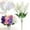 A, variant on Artificial Fall Flowers Outdoor Bundles Plants No Fade Faux Plastic Greenery Garden Porch Patio Fall Home Decor,1 Artificial Flower