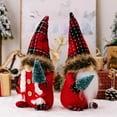 thumbnail image 5 of Christmas Gnomes Plush with Red Buffalo Check,1 Pack Handmade Christmas Tomte Swedish Scandinavian Figurine Plush Christmas Elf Doll Xmas Ornaments for Home Decor, 5 of 9