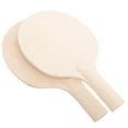 thumbnail image 1 of Dosaele DIY Table Tennis Racket 2 Pcs Paddle Toy Game Prop Toys Ball Rackets Wooden Student Child, 1 of 6