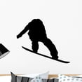 thumbnail image 1 of Snowboarding Wall Decal Sticker by Wallmonkeys Vinyl Peel and Stick Graphic (24 in W x 20 in H), 1 of 4