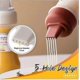 thumbnail image 5 of 3pcs Kitchen with dust cover squeeze sauce bottle salad dressing ketchup seasoning squeeze sauce bottle, 5 of 5