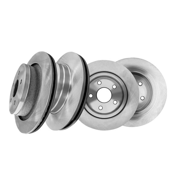Set of 4 Front 336mm-Rear 352mm Brake Disc Rotors For 2019-2022 RAM 1500 Classic