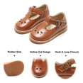 thumbnail image 5 of Toddler Girl Brown Mary Jane Dress Shoes Size 5 - Little Girl Oxford Shoes for Easter Flower Girl Party School Shoes, 5 of 6