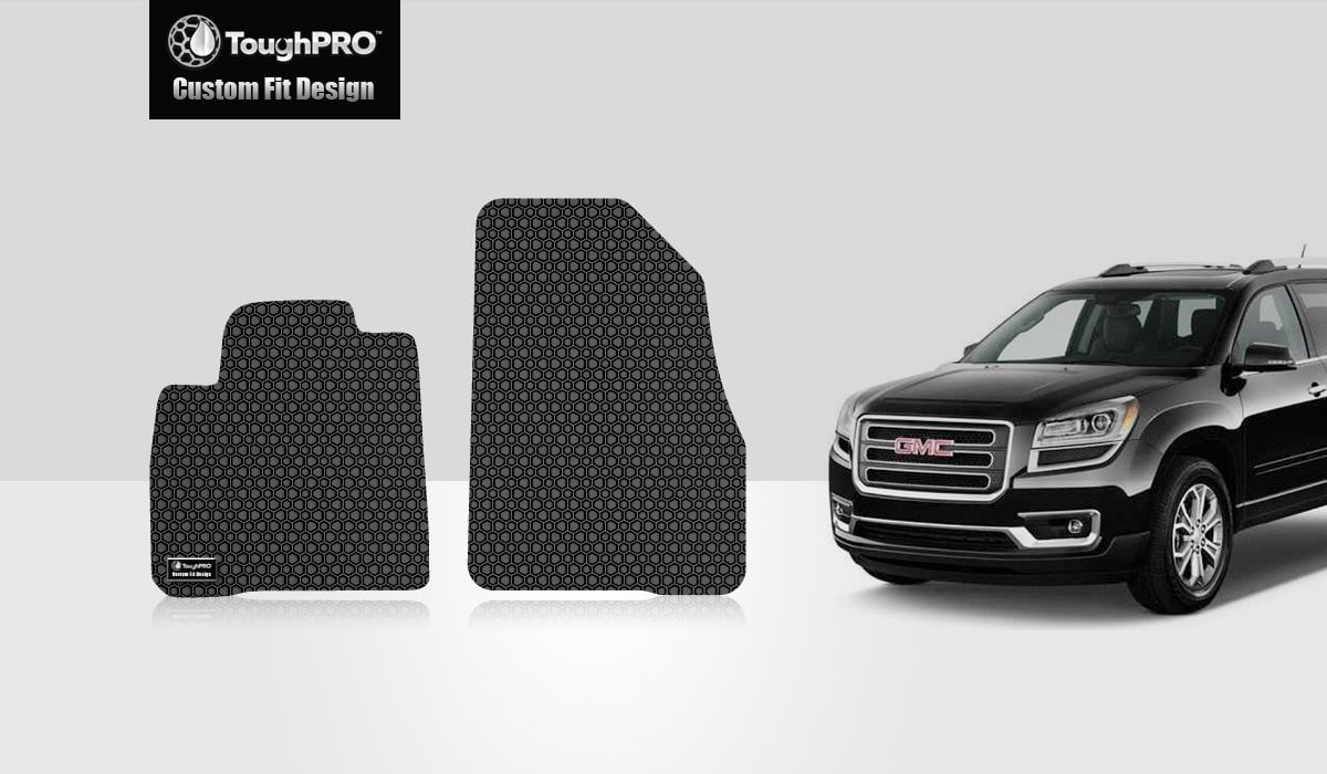 ToughPRO Floor Mat Accessories Two Front Mats Compatible with 2020 GMC
