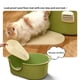 thumbnail image 5 of Extra-large Cat Litter Box Semi-enclosed Spatter-proof Cat Toilet Odor-proof Cat Sandbox Puppy Litter Tray Pet Cleaning Products ShopWise Round, 5 of 14