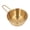 gold, variant on Xirurus 304 Stainless Steel Anti‑Scalding Bowl with Handle – 2.2" x 5.1" Silver, Ideal for Camping, Ramen, Rice Wine & Outdoor Dining