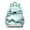 Greenish-blue-6, variant on Playful Rainbow Galaxy Backpack for Students - Lightweight Waterproof School Bag with Spine-Protecting Design