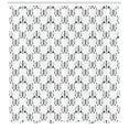 thumbnail image 1 of Ambesonne Tribal Shower Curtain, Arrows Black and White, 69"Wx70"L, Charcoal Grey, 1 of 2