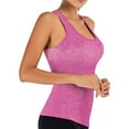 thumbnail image 3 of tank tops for women racerbacks workout yoga sleeveless activewear camis top, 3 of 7