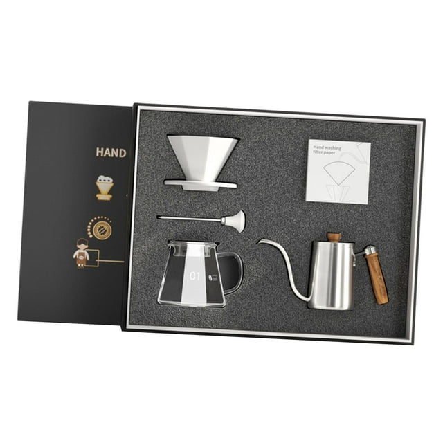 Juego de café Sunnimix Hervidor de Agua con Cuello de cisne Acero inoxidable