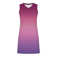 thumbnail image 6 of Casual Dresses For Women Sevevn Women's Summer Sexy Fashion Printing Sleeveless V-Neck Dress Sun Dresses For Women 2025 Vacation, 6 of 7