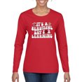 thumbnail image 2 of Wild Bobby It's A Beautiful Day For Learning, Vintage Teaching Shirt, Back to School Women Graphic Long Sleeve Tee, 2 of 5