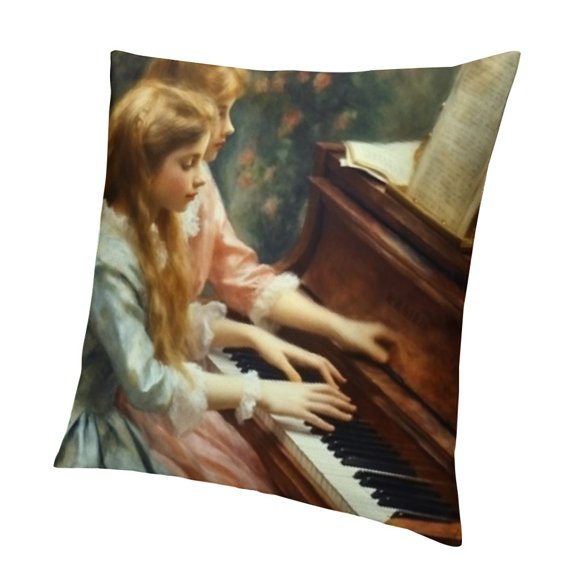 Impressionist Art Painting Square Decorative Cushion Covers