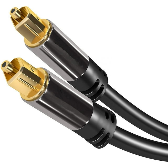 Câble Audio Numérique Optique Mâle vers Mâle P/PDIF