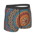 thumbnail image 3 of Bingfone Mandala Men's Underwear - Casual Stretch Boxer Briefs-X-Large, 3 of 9