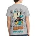 thumbnail image 2 of Cute Cuphead Youth Unisex T-Shirt Crewneck Short Sleeve Double-Sided Print Tee Shirts Top For Boys Girls Kid Teen Large, 2 of 6