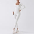 thumbnail image 5 of Traje de yoga de una pieza sin costuras, pantalones de manga larga, traje deportivo de fitness de otoño e invierno, traje de cuerpo de levantamiento de cadera y abdomen con alta elasticidad, 5 of 5