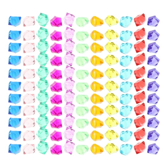 HOOWIFFY Assorted Color Gemstone Filling Material 500g Romantic Home Decor