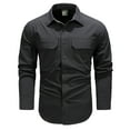 thumbnail image 1 of Men's Outdoor Long Sleeved Shirt Jacket With Heat Dissipation At The Back, 1 of 3
