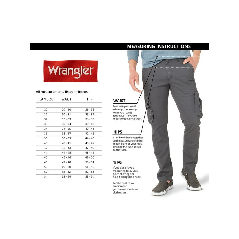 GENUINE WRANGLER Men's Twill Cargo Pants - Bob's Stores