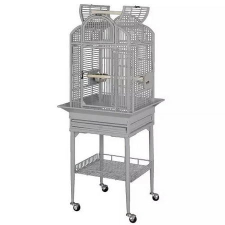King's Cage SLTS 1818 Small Triple Top Cage 18X18X55 (Gray/Silver)