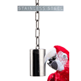 thumbnail image 5 of 1644 Large Stainless Steel Bell Bird Toy, 5 of 8