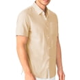 thumbnail image 2 of Camisa Para Hombre Shendy Vendy Slim Fit Strech Manga Corta, 2 of 5