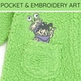 thumbnail image 5 of Disney Monsters Inc. Baby Boys' Cosplay Hooded One Piece Green Mike Boo, 5 of 5