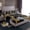 Gold Gray Black, variant on jejeloiu Ancient Splashing Ink Twin Sheet Sets,Blue White Gold Bedding For Men Women 3-Piece