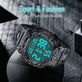 thumbnail image 4 of A ALPS Men’s Digital Watches 50M Waterproof Sport Wristwatch with LED Back Light Stopwatch Man Wristwatch Birthday Gift for Man, 4 of 6