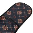 thumbnail image 2 of Dailycode Double Sided Oven Mitt with Loop Heat Resistant Kitchen Long Potholders 7" x 35" Folk Art Shape, 2 of 6