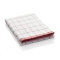 thumbnail image 3 of E-Cloth Red/White Microfiber Blend Check Kitchen Towel 1 pk, 3 of 3