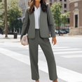 thumbnail image 5 of Pyhlmscde Women's Elegant 2 Piece Long Sleeve Suit, Women Fall Clothes, 2 Piece Sets for Women Dressy, Fall Outfits for Women, 5 of 6