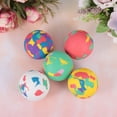 thumbnail image 3 of WEAVILUX 12 Pcs Balles Rebondissantes pour Enfants Colorées EVA Jouet Éducatif Rond Prix de Carnaval, 3 of 5