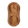thumbnail image 1 of Chendee Wooden Salt Pepper Grinder Set Manual Spice Mill Adjustable W/Tray Coarseness,Tray, 1 of 9
