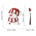 thumbnail image 4 of Xingzhi Car Stickers Car Rear Windshield Decals Christmas Themed Automotive Wiper Waving Stickers Rear Window Decor, 4 of 8