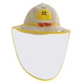 thumbnail image 3 of Sombrero de cara completa Zulema Gorra de cubo Transpirable Beige, 3 of 8