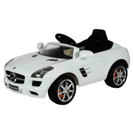 Best Ride on Cars 12V Battery Powered Mercedes SLS AMG Riding (Best Gas Station For Mercedes)