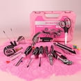 thumbnail image 3 of Juego de herramientas WORKPRO de 52 piezas, rosa, para mujer, con caja de herramientas de almacenami, 3 of 9