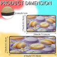 thumbnail image 2 of Macaron Cake Pattern Kitchen Mat Set of 2 Non-Slip Washable Kitchen Rugs Waterproof Comfort Standing Floor Mats for Kitchen Home Office Sink Laundry 17x29 Inch + 17x47 Inch, 2 of 6