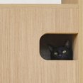 thumbnail image 3 of Instachew TANKEN Multifunctional Cat Furniture with Storage Oak One Size, 3 of 5