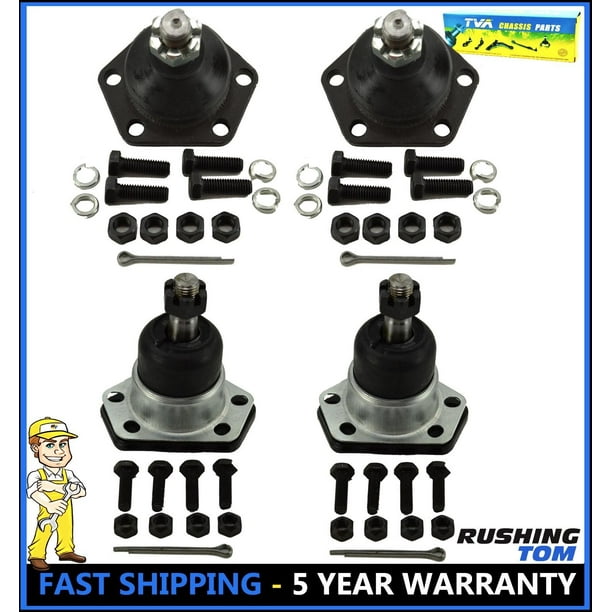 4Pc Front Upper & Lower Ball Joints for Chevrolet Blazer S10 GMC S15