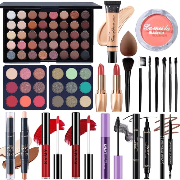 Set de Maquillaje PWYSHXDF 21 Piezas Paleta de Sombras de Ojos