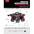 thumbnail image 2 of Taladro Rotomartillo 1/2 + Pistola De Impacto + Maleta Urrea Urrea JPI02, 2 of 4