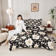 thumbnail image 4 of Feelyou Vintage Western Floral Full Size Comforter Sets, Rustic Farmhouse Bedding Comforter Set, Teen Child Kid Adult Reversible Bedding Sets, Breathable Home Decor, 3pcs, 4 of 8