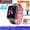 Pink watch, variant on LT21 4G Smart Watch Kids GPS WIFI Video Call SOS IP67 Waterproof Child Smartwatch Camera Monitor Tracker Location Phone Watch