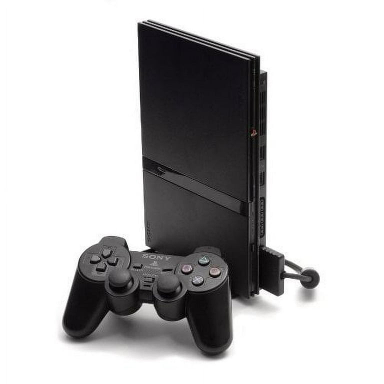 Restored Sony PlayStation 2 PS2 Slim Game Console (Refurbished)