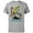 Athletic Heather, variant on Disney Alice in Wonderland with Flowers Vintage Retro - Short Sleeve Cotton T-Shirt for Adults - Customized-Black
