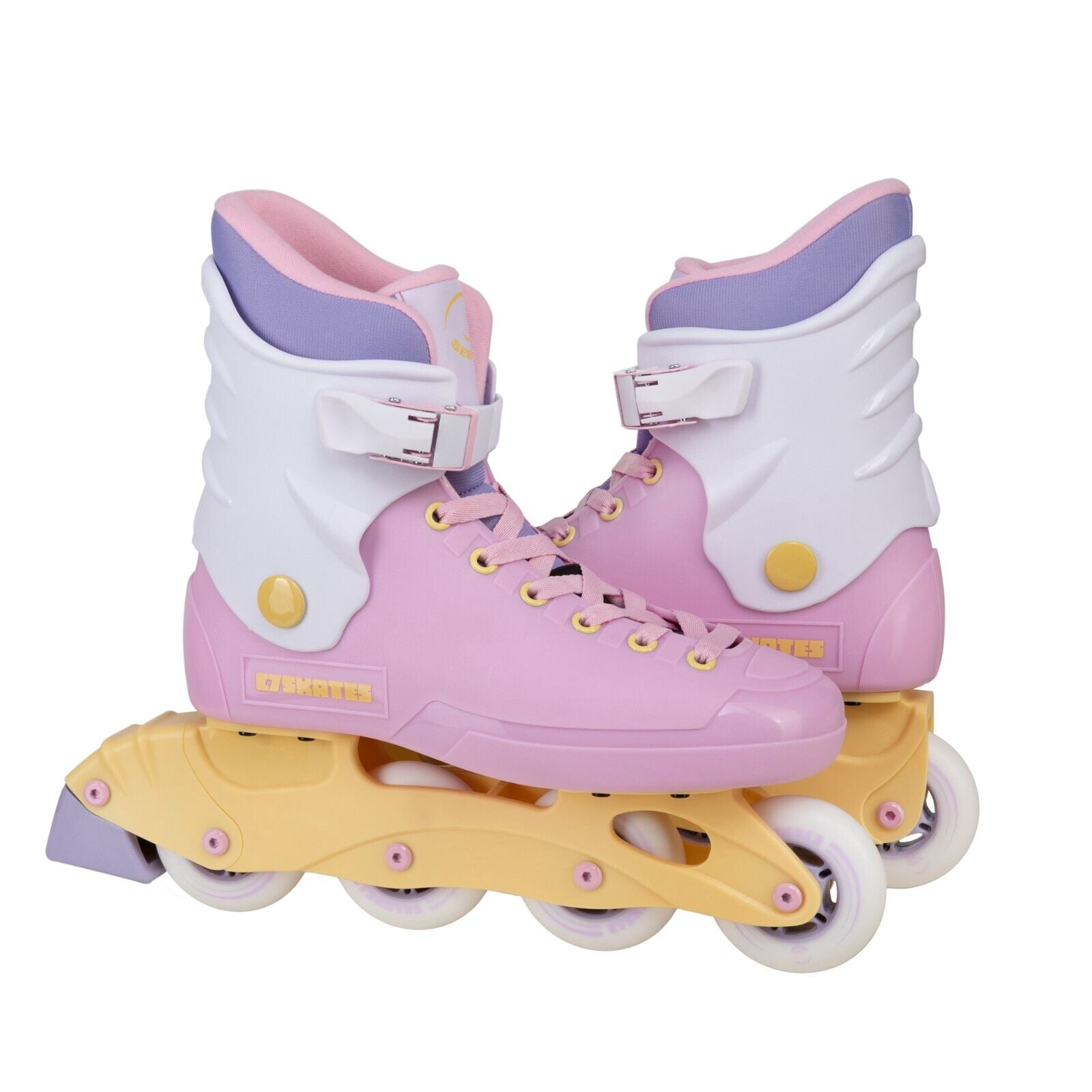 C7skates Sunrise Spark Nostalgic Adult Inline Skates For Women and Adult, Size 5